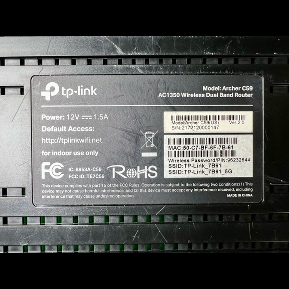 TP-LINK Archer C59 Wi-Fi Router - Picture 8 of 9
